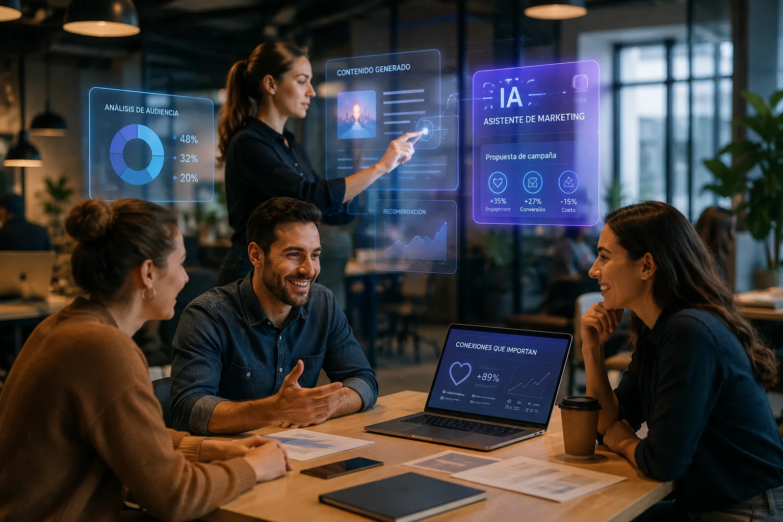 IA gana espacio en marketing, pero los consumidores siguen valorando el factor humano