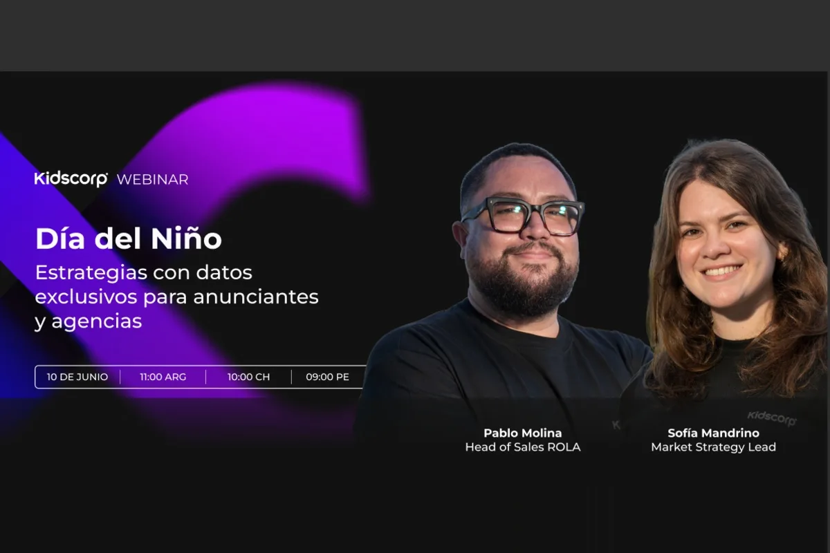 Día del Niño: Kidscorp lanza un webinar gratuito para que las marcas se anticipen a la decisión de compra de las familias