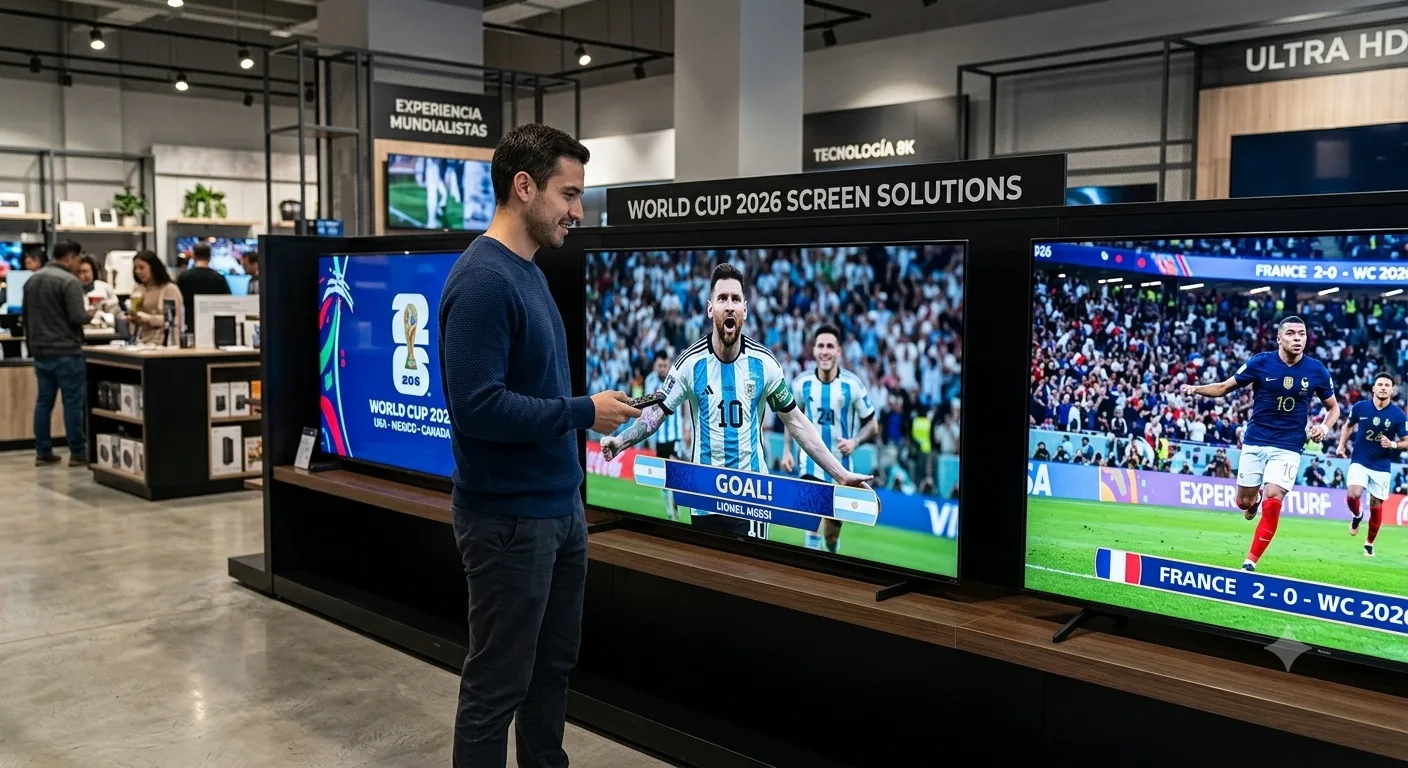 En Chile, el Mundial se juega en el E-Commerce: El evento Cyber concentra el recambio de televisores previo al Mundial