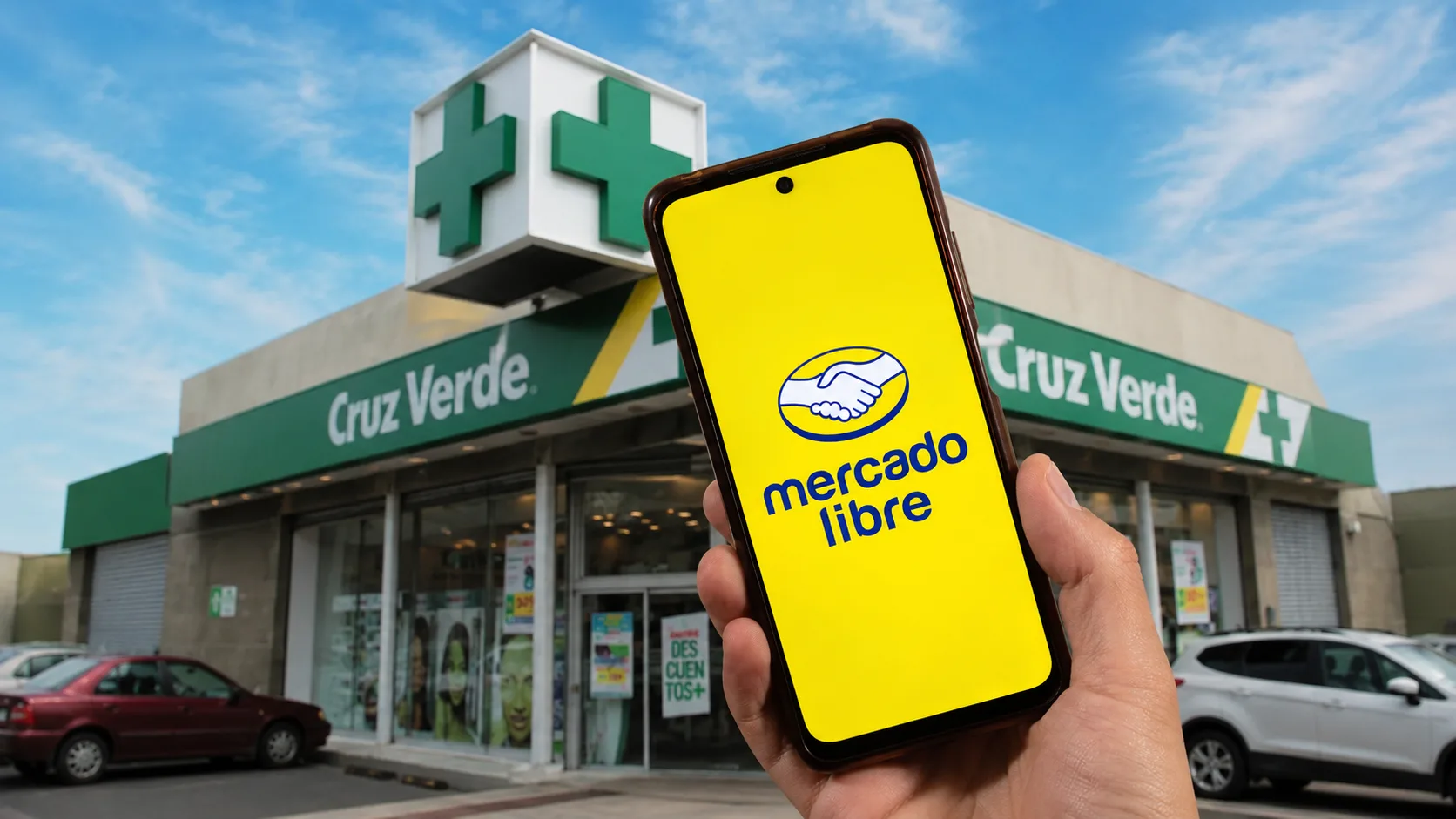 Cruz Verde llega a Mercado Libre con 13 locales autorizados