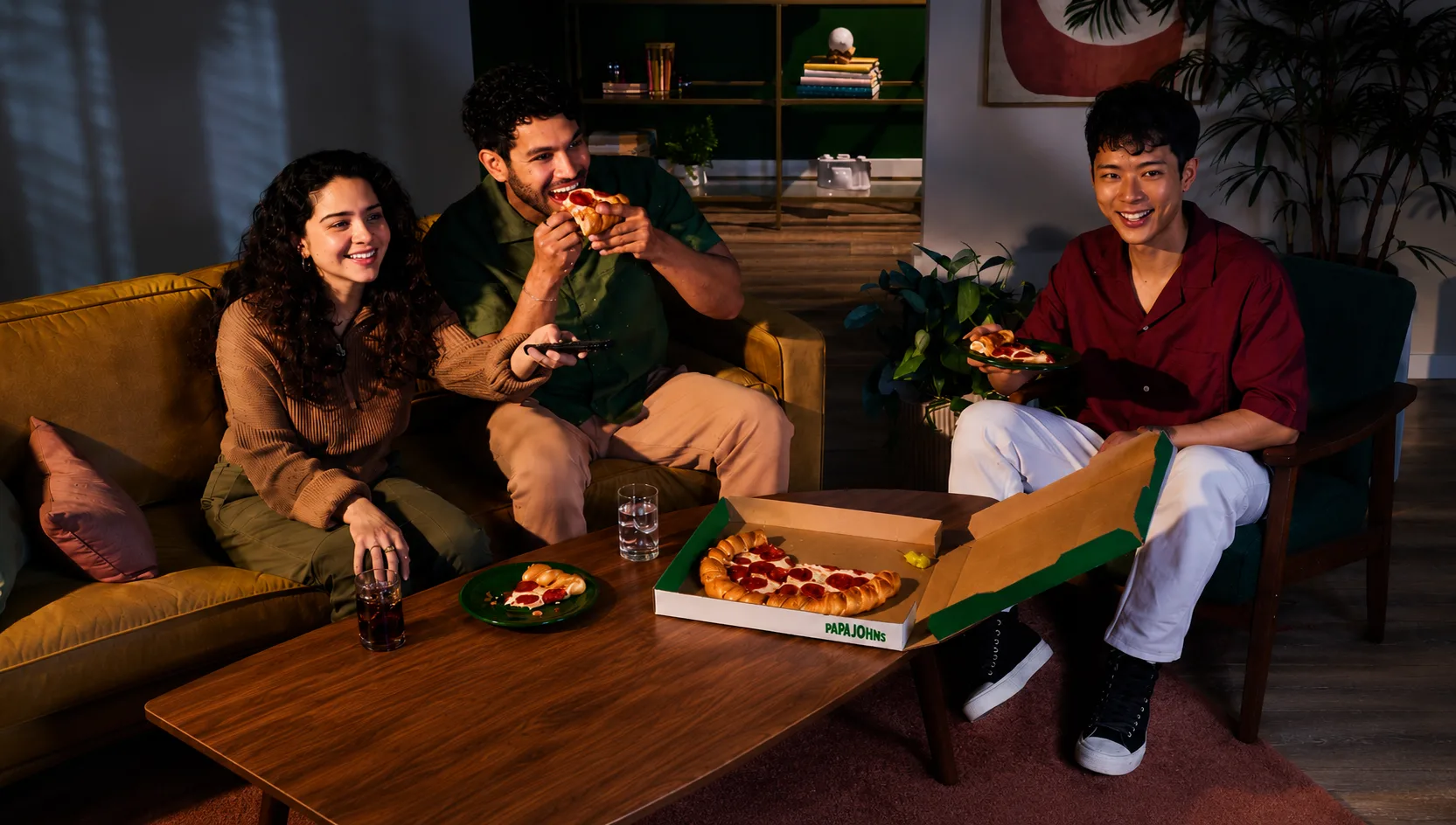 ¿Pizza o croissant? Así es la nueva apuesta de Papa Johns que combina ambos mundos