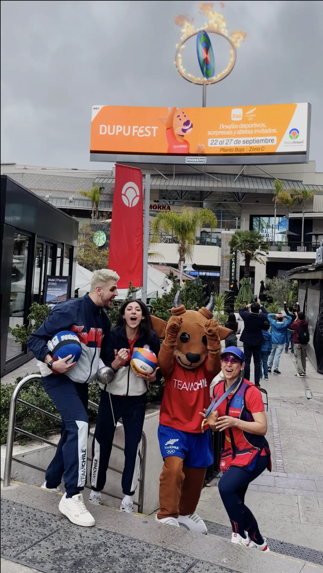 Deportistas del Team Chile protagonizan inédita campaña creada con inteligencia artificial