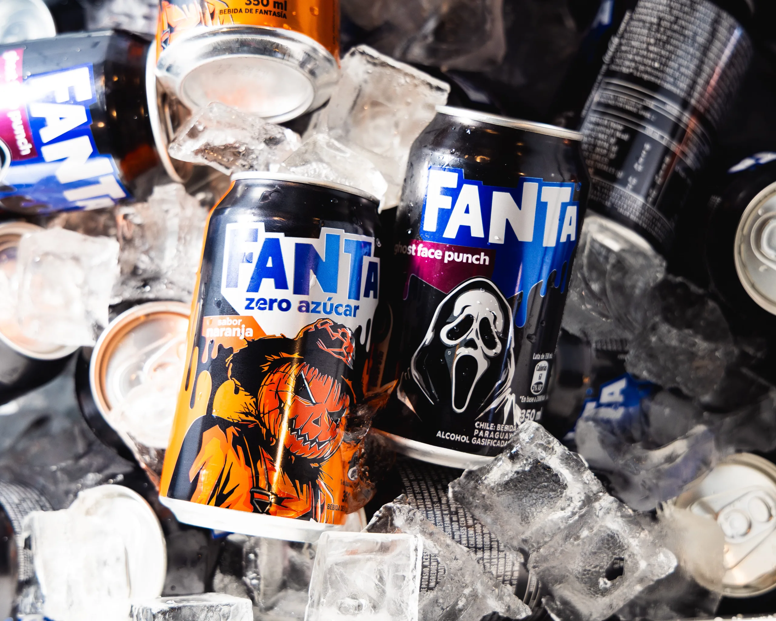 Fanta lanza sabor de edición limitada inspirado en Ghost Face para este Halloween