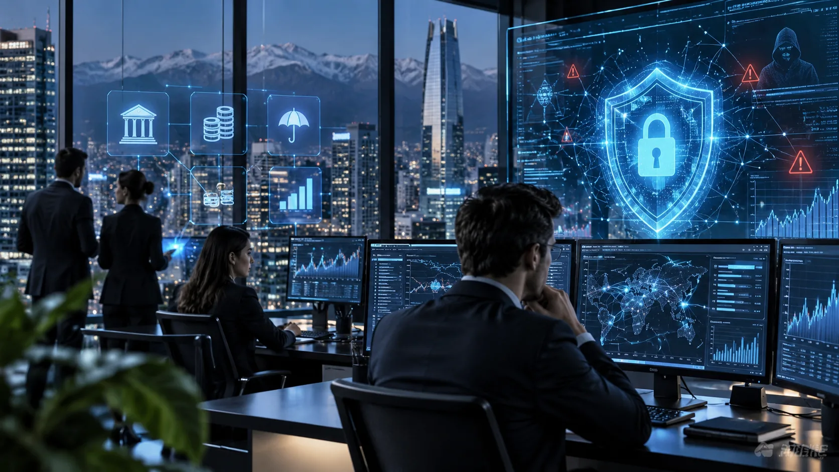 Ciberseguridad se consolida como la principal amenaza para el sector financiero y 81% de los ejecutivos advierte mayor vulnerabilidad